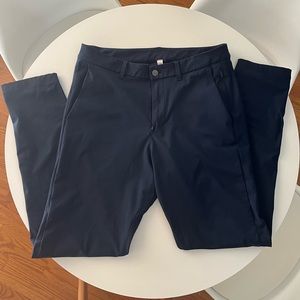 Lululemon ABC Commission Pant Slim Fit Navy Blue